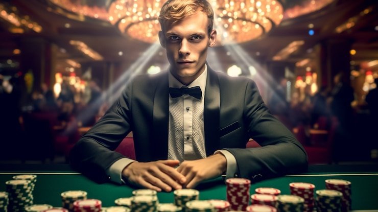 Tampilan meja Lightning Roulette di babe toto dengan pengganda terlihat di layar